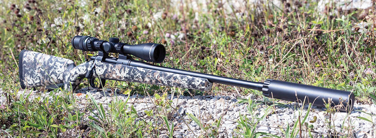 A Wilson Combat suppressor on the NULA Model 20S in 300 HAM’R.